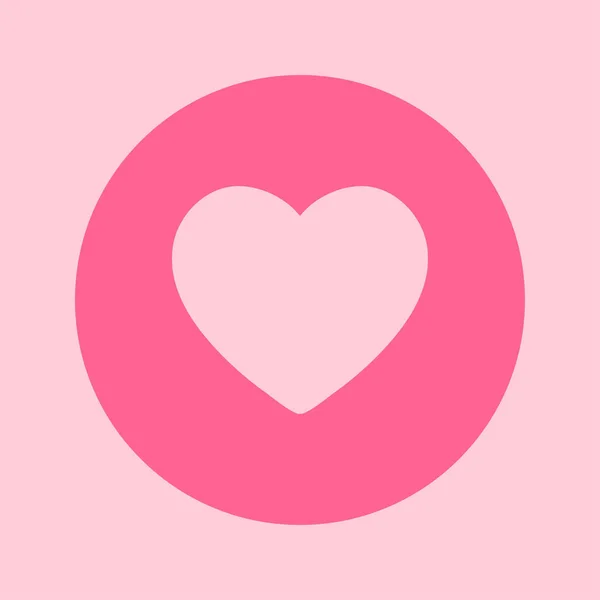 Valentine Heart Symbolen Tecken Kärlek Förbättra Innehållsklassificering — Stock vektor