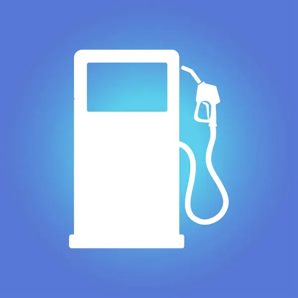 Icono Simple Boquilla Bomba Gasolina Ilustración Del Vector — Archivo Imágenes Vectoriales