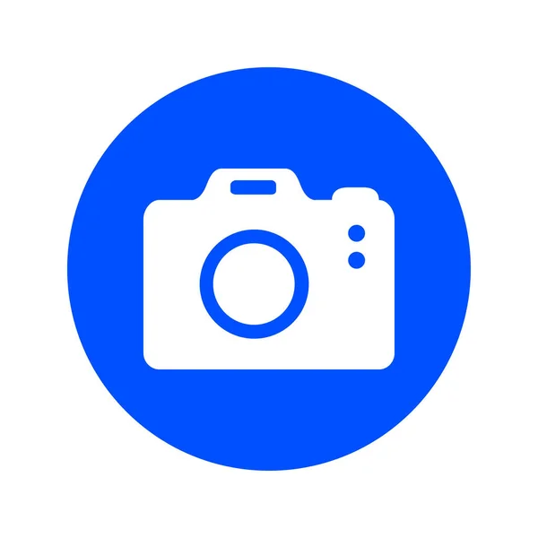 Foto Camera Symbool Pictogram Met Teken Voor Dslr Camera Digitale — Stockvector