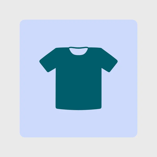 Icono Signo Camiseta Símbolo Ropa Estilo Diseño Plano — Vector de stock