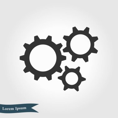 Dişli endüstriyel teknik elemanları simgesini 