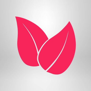 Yaprak işareti simgesi.