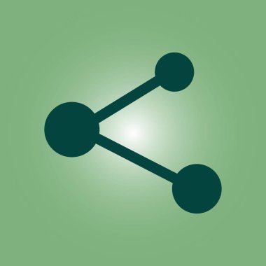 Pay işareti kutsal kişilerin resmi. Düz tasarım stili vektör.