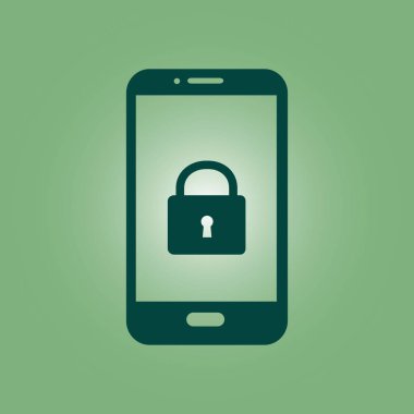 Internet güvenlik kavramı simgesi. Kimlik ve koruma simgesi.