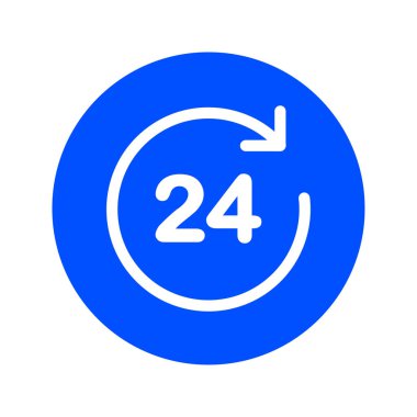 Saat saat etrafında bir gün simgesini açın..