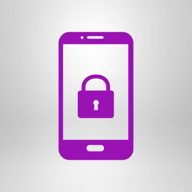 Internet güvenlik kavramı simgesi. Kimlik ve koruma simgesi.