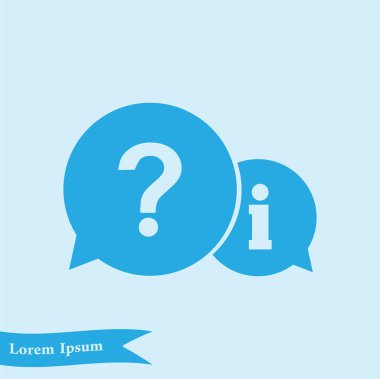 Bilgi değişimi Tema simgesi, toplama ve bilgi analiz. Düz tasarım stili. Vektör.