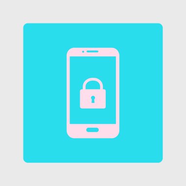 Internet güvenlik kavramı simgesi. Kimlik ve koruma simgesi.