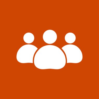 Takım iş simgesi. Ofis çalışanları ve iş takım.