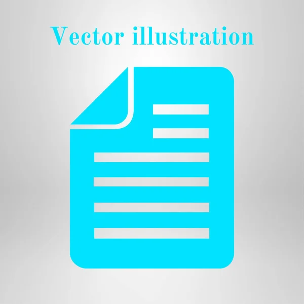 Documento Con Icono Añadir Papel Adjuntar Página — Vector de stock