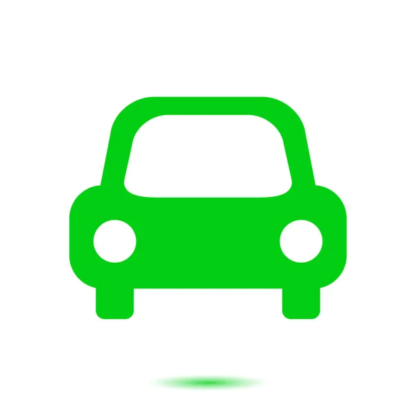 Icono Transporte Señal Coche Símbolo Transporte — Vector de stock