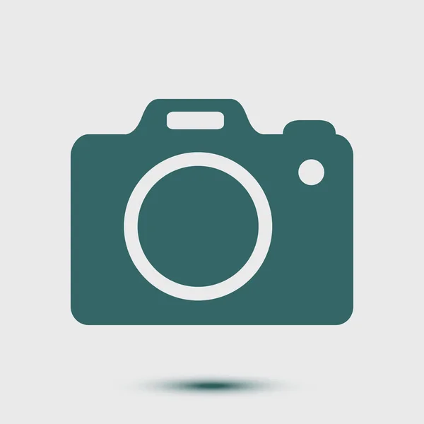 Símbolo Cámara Icono Signo Cámara Dslr Cámara Digital Estilo Diseño — Vector de stock