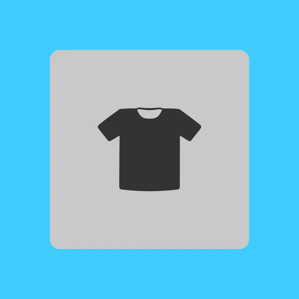 Icône Signe Shirt Symbole Des Vêtements Style Design Plat — Image vectorielle