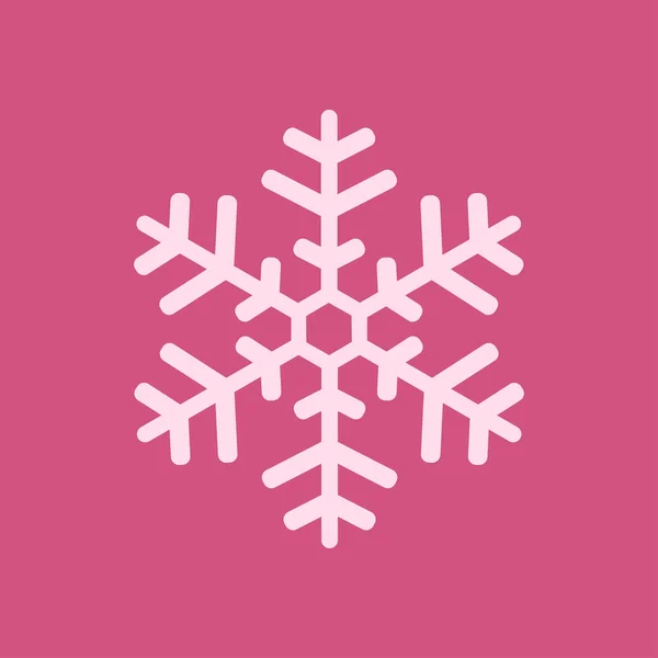 Εικονίδιο Νιφάδα Χιονιού Νέο Έτος Διακόσμηση Όλα Για Γιορτάσουν Την — Διανυσματικό Αρχείο