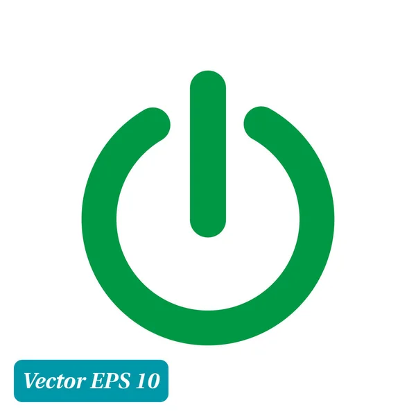 Icono Señal Poder Ilustración Vectorial — Vector de stock