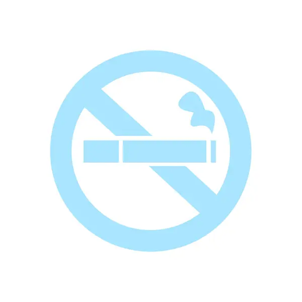 Ikona Nie Dym Stop Smoking Symbol Ilustracja Wektorowa Multifiltrów Papieros — Wektor stockowy