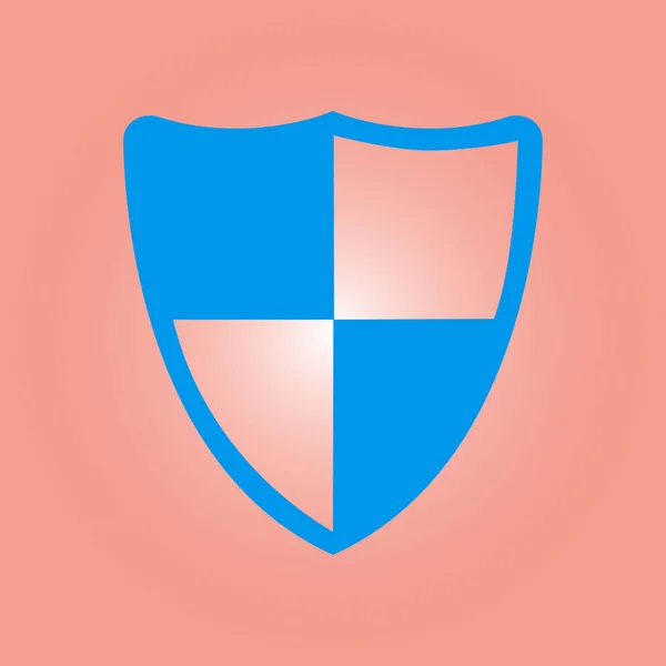 Icône Vectorielle Color Shield Concept Protection — Image vectorielle
