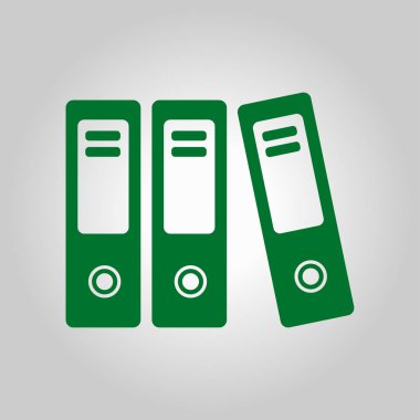 Evrak ve belgeler Office klasörler. Arşiv klasör simgesi. 