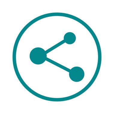 Pay işareti kutsal kişilerin resmi. Düz tasarım stili vektör.