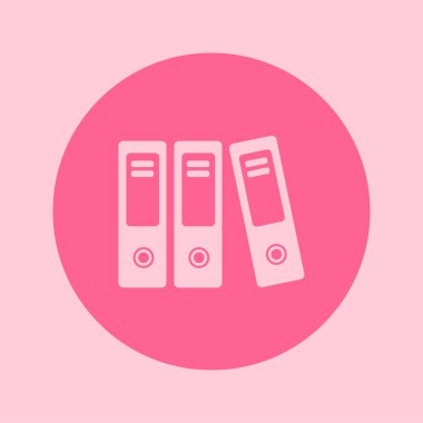 Evrak ve belgeler Office klasörler. Arşiv klasör simgesi. 