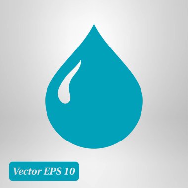 Petrol karakter. Petrol simgesi. Kan bağışı. Düz stil.