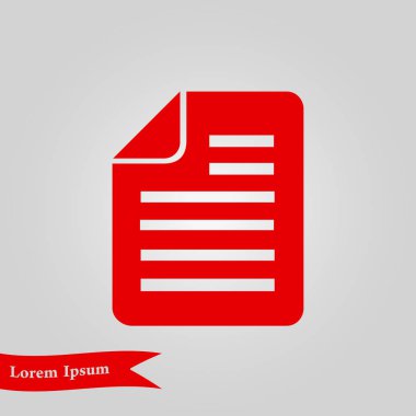 Ok simgesiyle belge. Kağıt ekleyin. Sayfa ekleme.