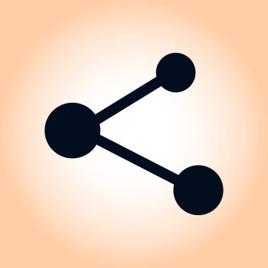 Pay işareti kutsal kişilerin resmi. Düz tasarım stili vektör.