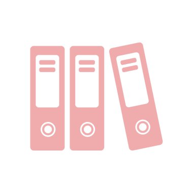 Evrak ve belgeler Office klasörler. Arşiv klasör simgesi. 