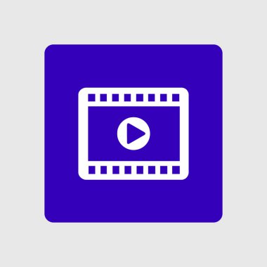 basit video kutsal kişilerin resmi, vektör çizim