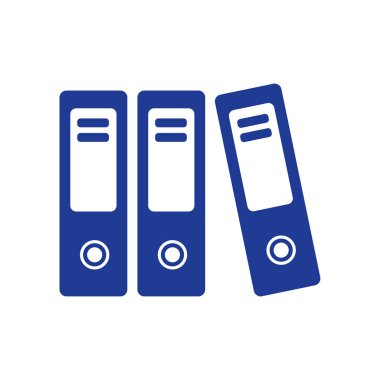 Evrak ve belgeler Office klasörler. Arşiv klasör simgesi. 