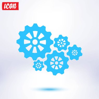 Simge vites. Dişli Teknik simgesini