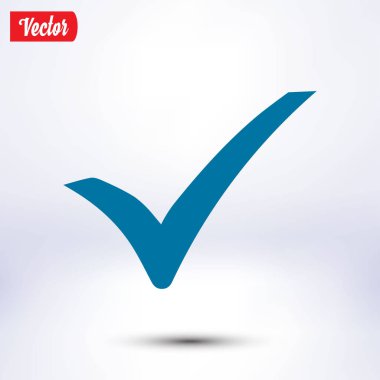 Evet işareti sembolü.