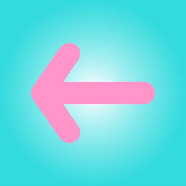 Ok simgesi. Kara navigasyonu için işaretçi yönünü.