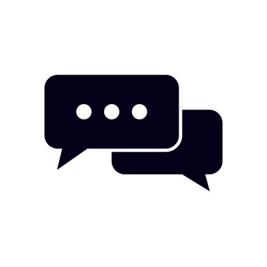 İletişim vektör çizim simgesi. Düz tasarım stili.