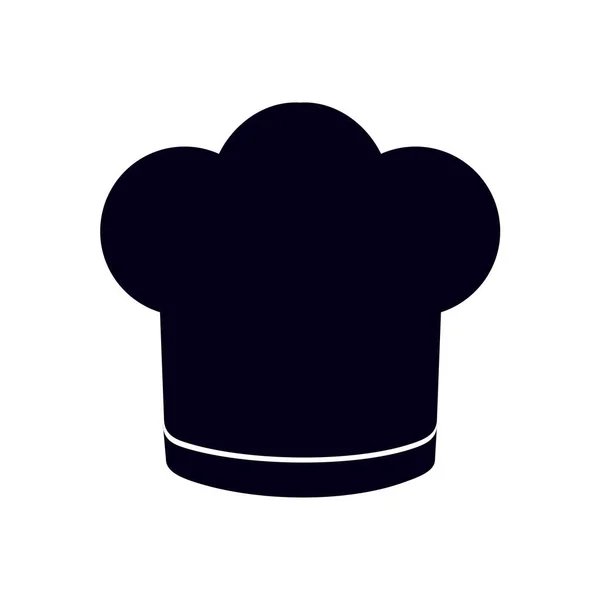 Chef Sombrero Signo Icono Sombrero Símbolo Cocina — Archivo Imágenes Vectoriales