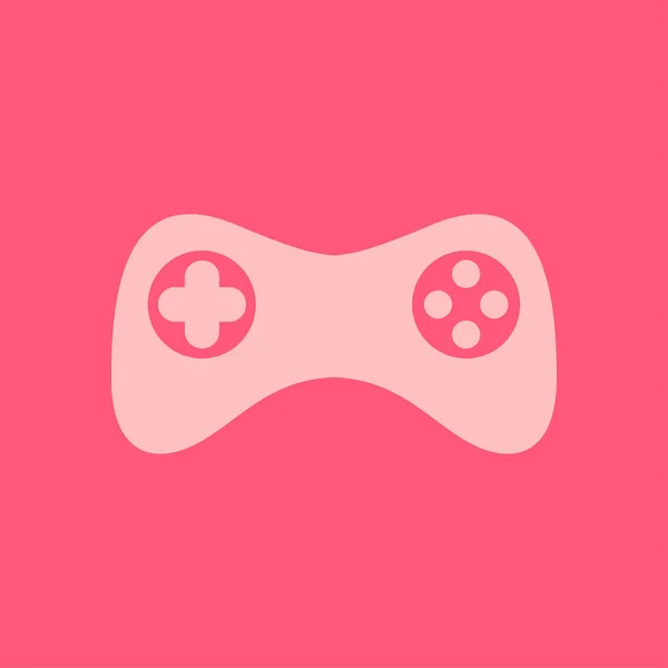 Εικονίδιο Gamepad Διάνυσμα Επίπεδη Σχεδίαση Στυλ Joypad Σύμβολο — Διανυσματικό Αρχείο