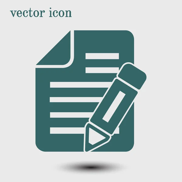 Haz Una Petición Llenar Documentos Escriba Los Datos Documento — Vector de stock