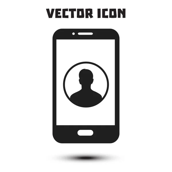 Icono Concepto Seguridad Internet Símbolo Identificación Protección — Vector de stock