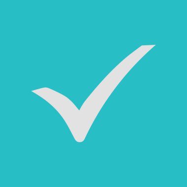 Evet işareti sembolü.