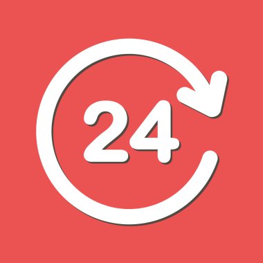 Saat saat etrafında bir gün simgesini açın..