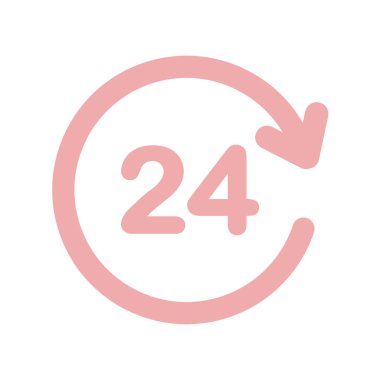 Saat saat etrafında bir gün simgesini açın..