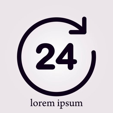 Saat saat etrafında bir gün simgesini açın..