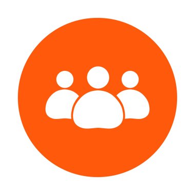 Takım iş simgesi. Ofis çalışanları ve iş takım.