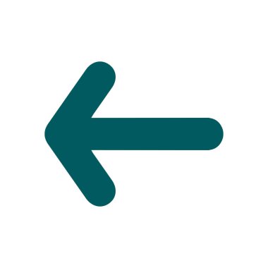 Ok simgesi. Kara navigasyonu için işaretçi yönünü.