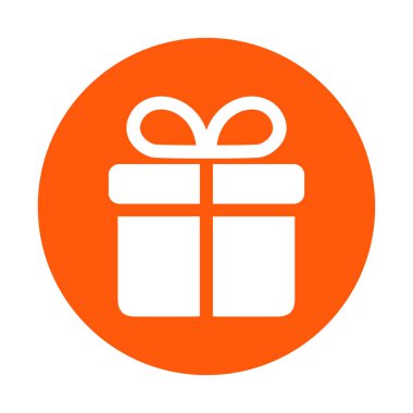 Hediye kutusu simgesi. Hediye - kişisel bir teklif. Hediye paketleri.