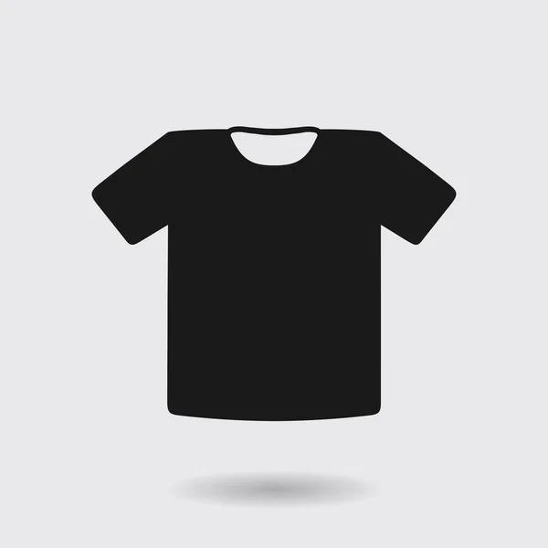 Shirt Sign Icon Clothes Symbol Flat Design Style — Stock Vector