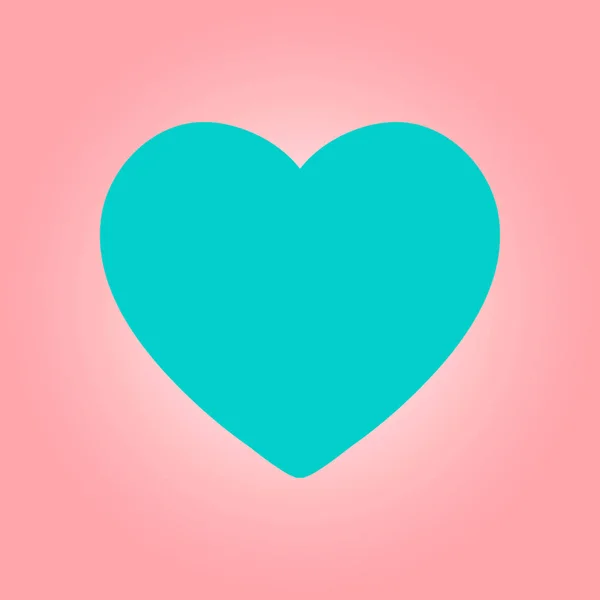 Valentine Srdce Symbol Znamení Lásky Zlepšit Hodnocení Obsahu — Stockový vektor