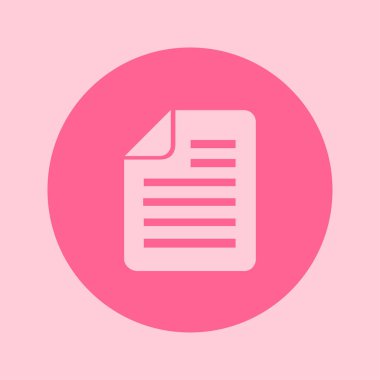 Ok simgesiyle belge. Kağıt ekleyin. Sayfa ekleme.