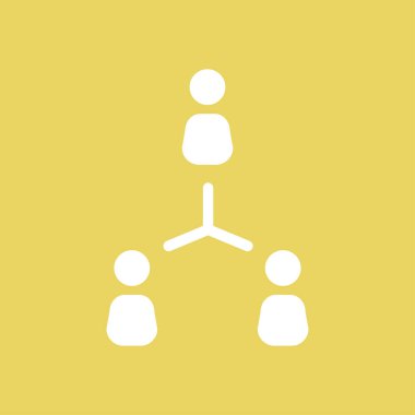 İletişim kavramı, vektör çizim basit simgesi