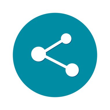 Pay işareti kutsal kişilerin resmi. Düz tasarım stili vektör.